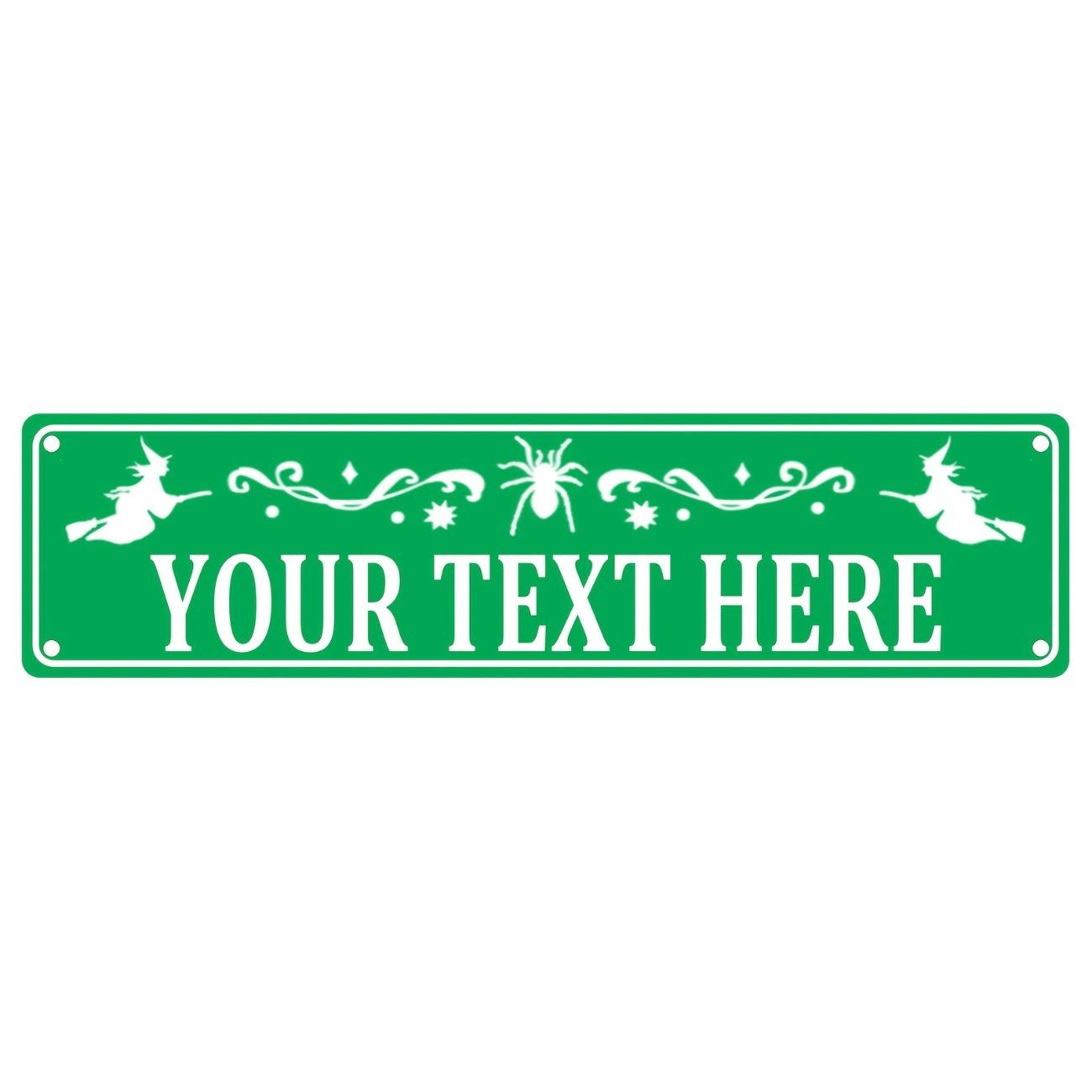 1pc Vintage Aluminum Sign Hocus Pocus Apothecary Home Wall Decor зелёный
