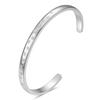 -shaped Bangle Eight Mang Star Open Bracelet Adjustable Zircon Stacked Woman Bracelets Gifts For Mom