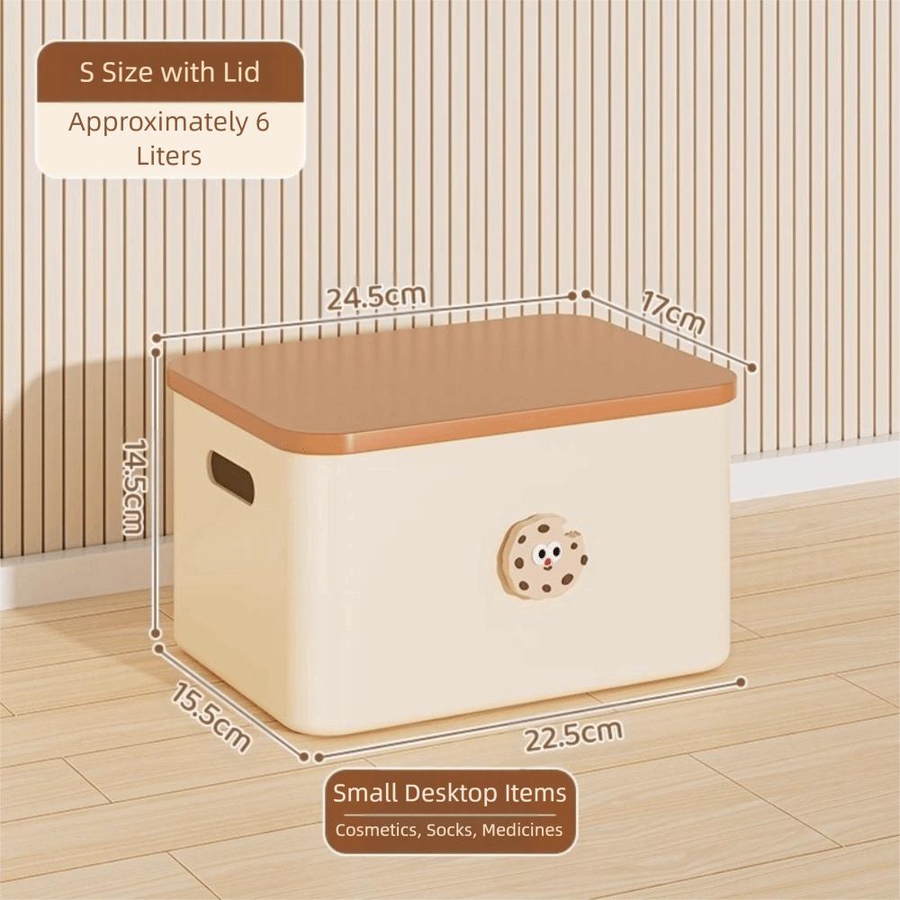 

Пластиковый Пластиковый Ящик для Хранения Большой Вместимости Хранение Косметики Новый Ящик для Хранения Разных Мелочей Дом S