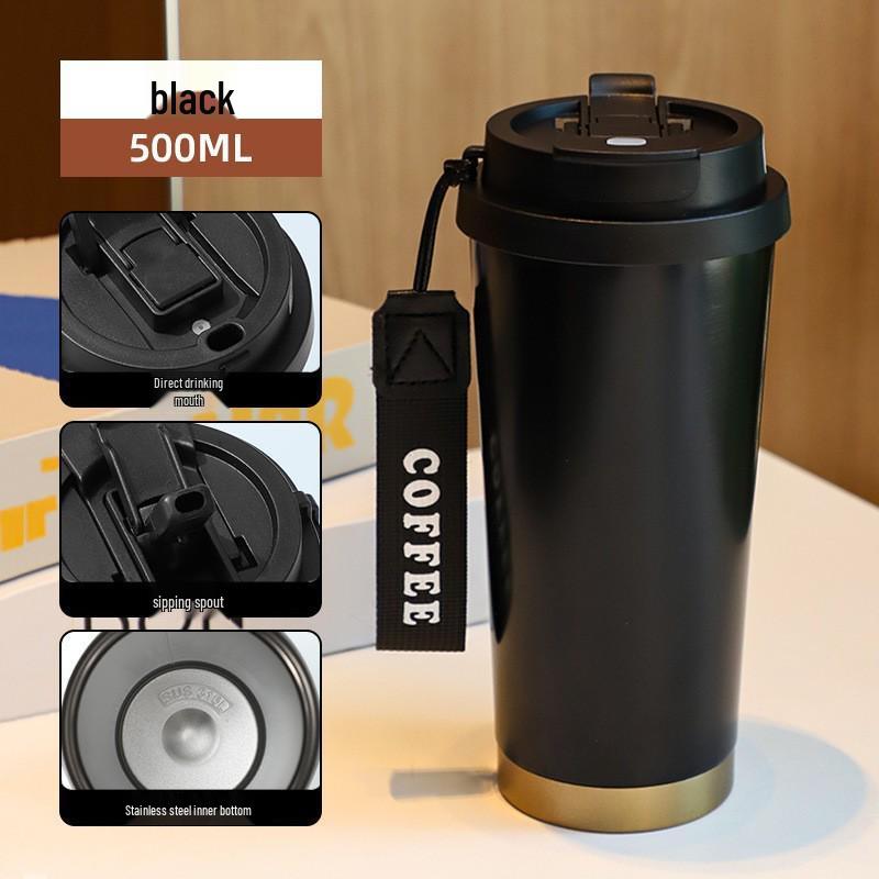 316 Stainless Steel Insulated Travel Mug - Double-Layer Coffee Cup for Men and Women