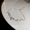 Chic Geometric Heart Bracelet: Elegant European & American Court Style Jewelry for Women