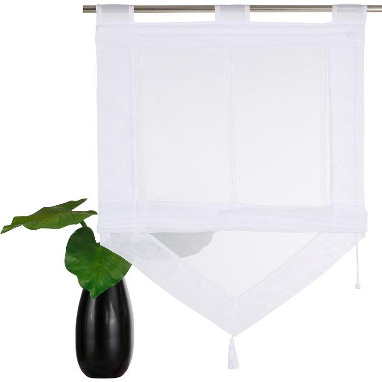 Finished Suspender High-Density Yarn Splicing Curtains, Lifting Curtains, Roman Curtains P10B