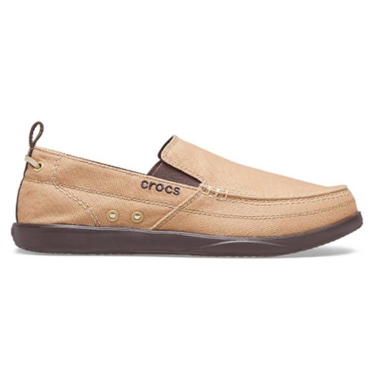 Crocs Low-Top Sporty Casual Slip-On Sneakers Men Sneakers Khaki 207635-23G