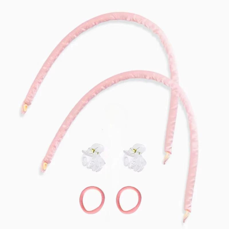 Heatless Curling Rod Headband Soft Hair Curlers No Heat Hair Rollers Lazy Curls Sleeping Overnight Flexi Rods Hair Styling Tools