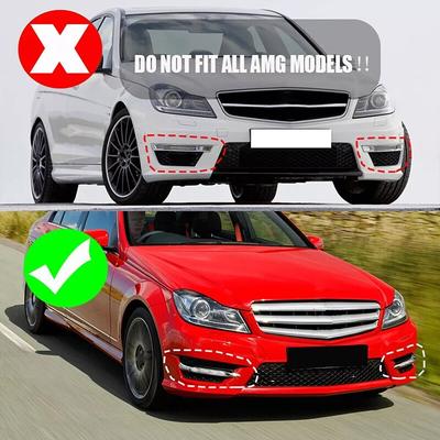 LED Car Front Bumper Daytime Running Lamp Fog Light For Mercedes-Benz W204 W212 C250 C280 C350 E350 Front Fog Lamp