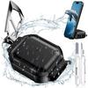 Full Body Protective for True Wireless Earbuds Featuring Built In Cleaning Pen Safety Lock Design and Carabiner Clip for