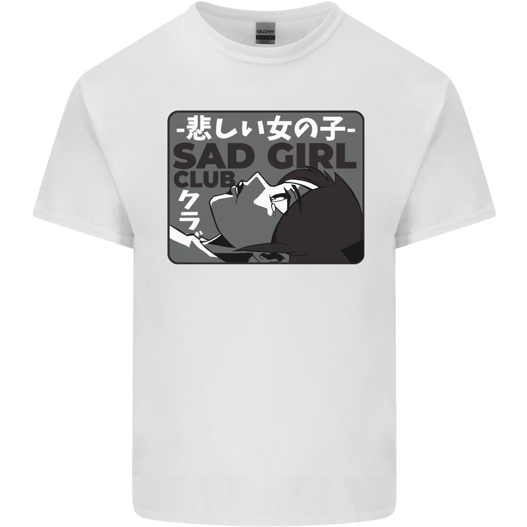 Anime Sad Girl Unisexs Light Cotton TShirt