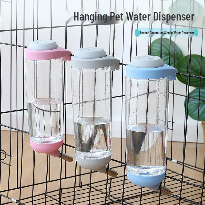 

Универсальная непроливающаяся поилка для домашних животных объемом 500 мл с шариком-роликом для собак, кошек и кроликов New 350ML