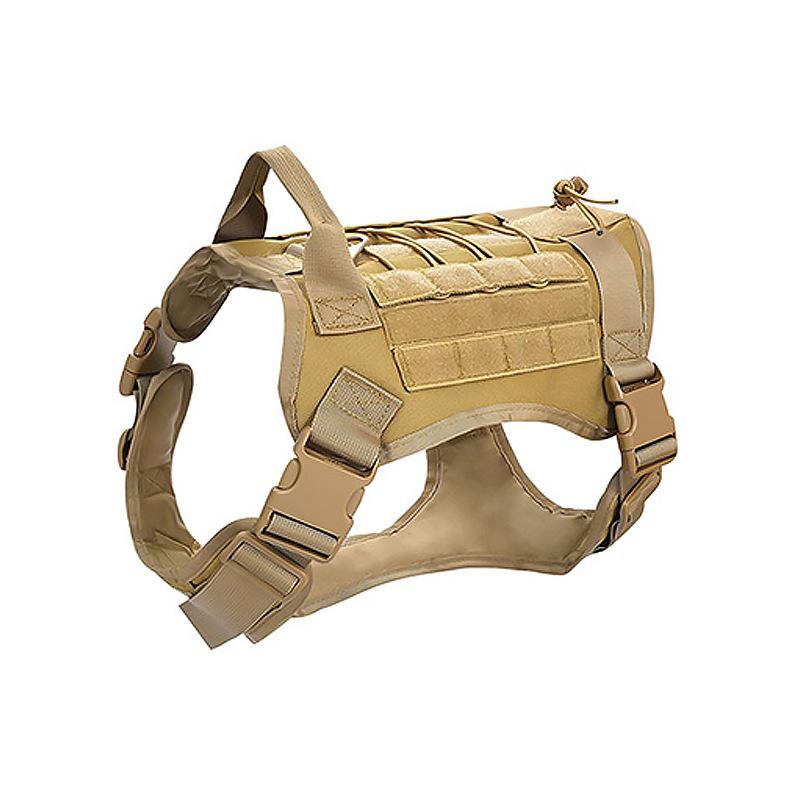 Outdoor tactical dog clothes, dog leash, dog vest, dog collar set, explosion-proof impact design