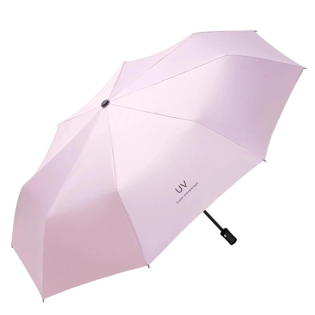 Large Reinforced Automatic Umbrella for Men & Women - Ideal for Sun & Rain with UV Protection