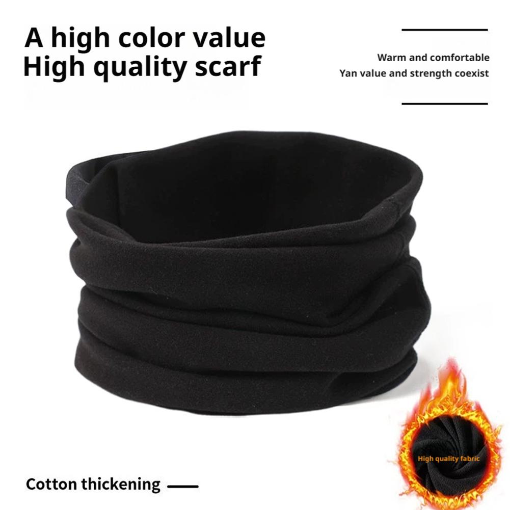 Winter-Stirnband Gestrickte Schals Winddicht Unisex Elastische Schals Herbst Häkelschal Radfahren Halbgesichtsmaske Nackenwärmer
