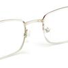 Design Reading Glasses Men and Women Full-frame Alloy Clear HD Lenses Presbyopia Eyeglasses Impact Scratch Resistant 0 ~ +400