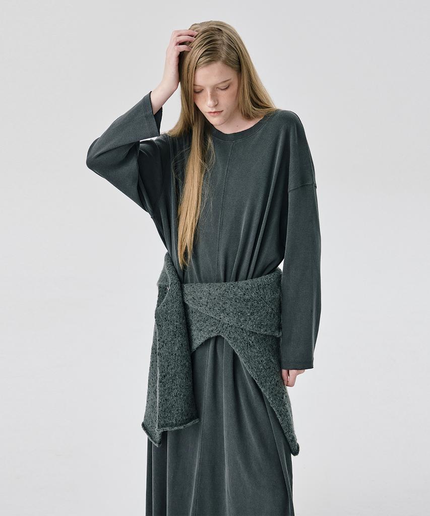 Bundercammer 25 Jersey Long Dress_Dark Grey