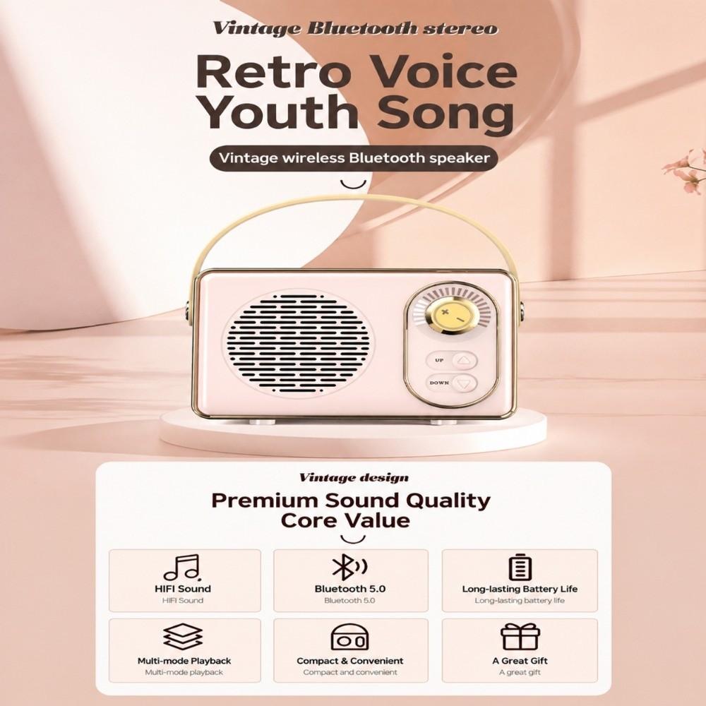 Fast Transmission Bluetooth Speaker Multicolor Wireless Speaker Small Portable Speaker Home Use