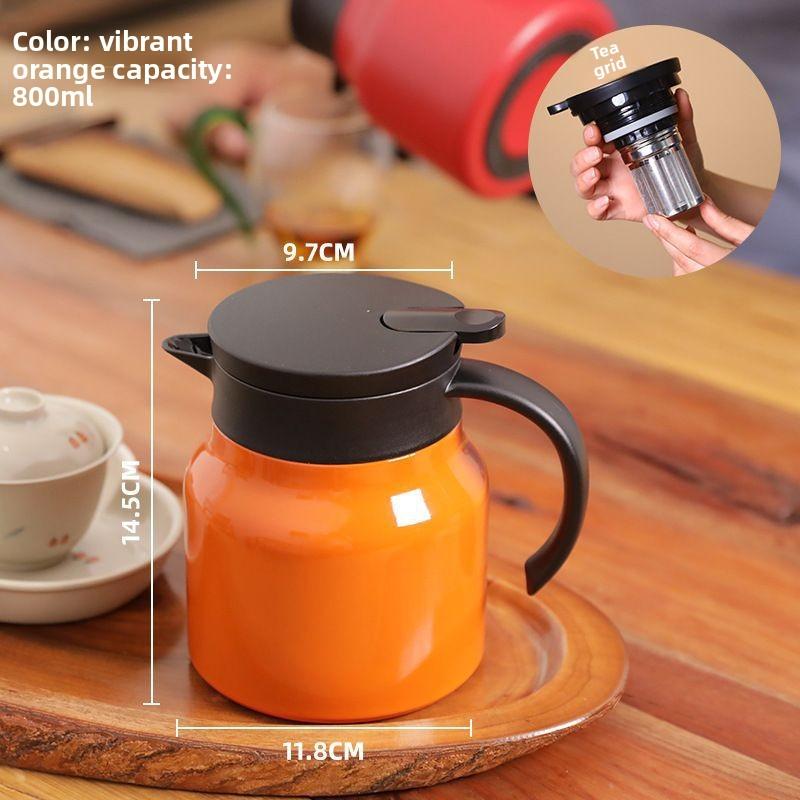 316 Stainless Steel Stew Teapot Large Capacity Insulated Kettle