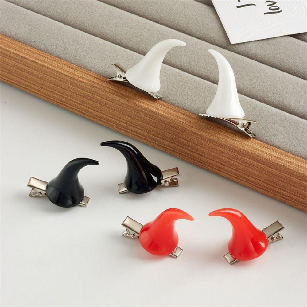 Duckbill Clip Halloween Headwear Dress Up Cosplay Costume Hairpin  Party Props