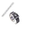 Gürtelschnallenring Trendiger Herren-Zeigefingerring Einfacher Retro-Hongkong-Stil Ring Schmuckdesign Punk
