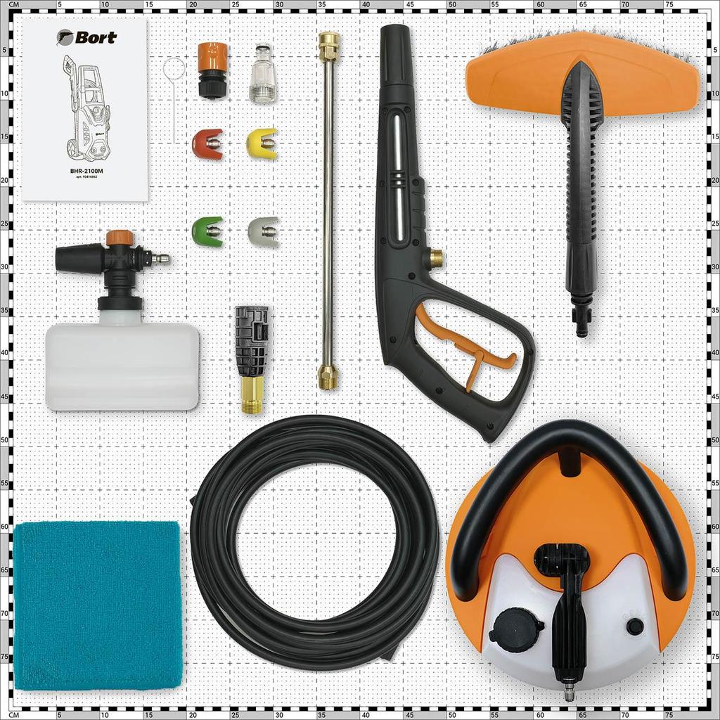 High pressure washer BORT BHR-2100M