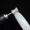 6pcs 80# 240# Diamond Grinding Heads, 4mm-12mm Jade Ring Bracelet Round Bead Polishing Shaping Wheel Concave Bits