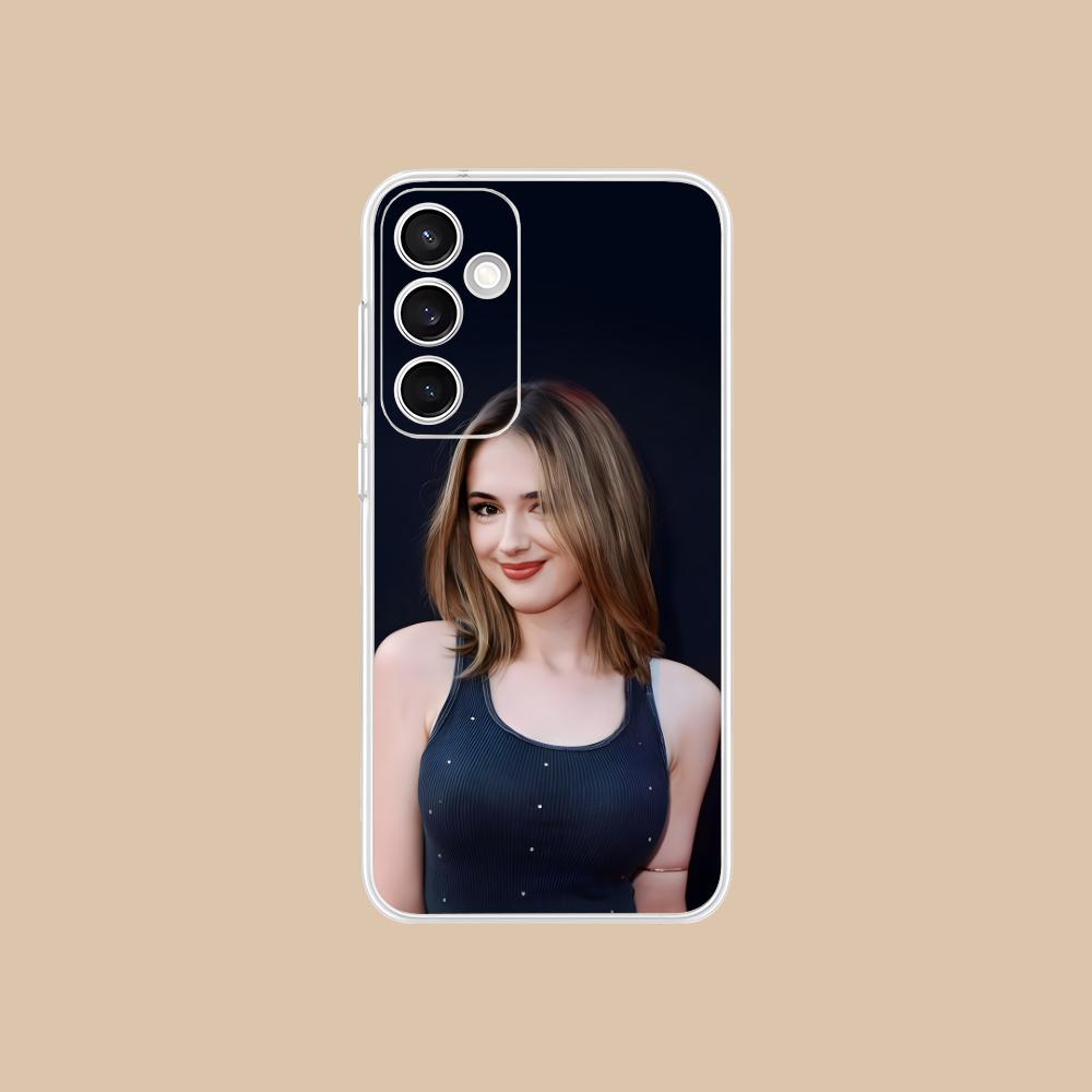 Julia Butters Mobile Cell Phone Case for Samsung Galaxy S25 S24 S23 S22 S21Plus FE Ultra Clear Colorful Cover Smartphone Pretty