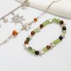 Spiral Design Bohemian Beaded Bracelet Exquisite Gravel Woven Bangle Ethnic Style Bracelet  Jewelry