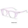 Lightweight and Stylish TR90 Large-frame Glasses with Anti-blue Light, Anti-fog, Anti-pollen, and UV Protection for Myopia.