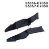 Toyota Avalon 2019-2023 Front Windshield Wiper Deflector Trim Pair 53866-07030
