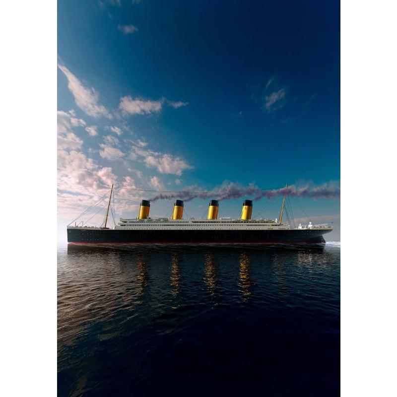 Abstract Titanic "The Ship That Never Sinks" Iconic Seascape Poster and Prints Canvas Painting Wall Art Picture Home Decor Gift