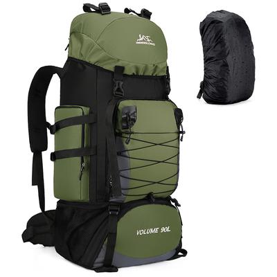 90L Travel Camping Backpack Hiking Army Climbing Rucksack Trekking Climbing Mochila Blasso Sport Bag