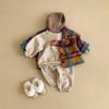 Baby Herbst Winter Fleece Sweatshirt & Bloomers Set - Unisex Sportbekleidung