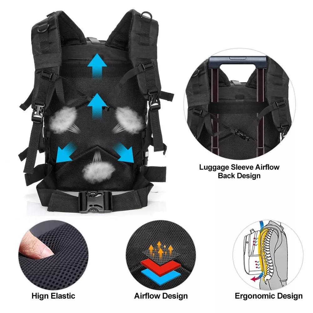 Helmet Backpack for Motorcycle Cycling, Large Capacity Waterproof Helmet Holder, Helmet Storage Bag School Hiking Backpack Expan