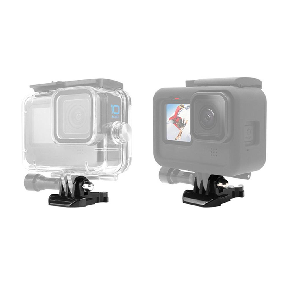 Quick-Release Base Buckle Mount For GoPro Hero 13 12 11 10 9 8 7 Insta360 SJCAM SJ4000 AKASO DJI Osmo Action Camera Accessories