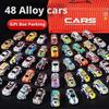 48 Mini-Autos Auto-Container Kinder-Geschenkbox-Sets Geschenke Für Jungen Spielzeug Erste Geschenke Für Feiertage Autos Auswahl