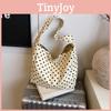 Dot Fashion Polka Leopard Print Pattern Women Large Capacity Canvas Tote Bag