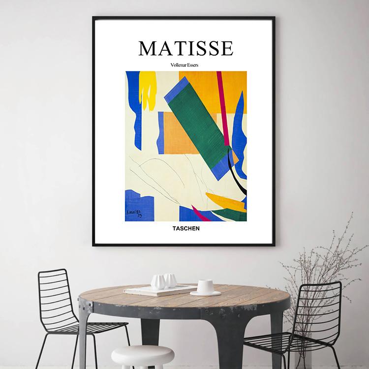 Abstract Matisse Line Art Poster World Famous Painting Vintage Wall Pictures Prints for Living Room Bedroom Nordic Home Decor