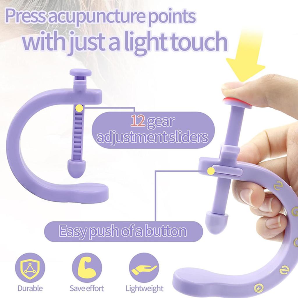 Finger Joint Hand Feet Massager Wearable Acupressure Massager Headache Relief Tension Relief Relieving Head Pain