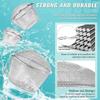 3 Pieces Ultra Cleaner Baskets with Cleaning Solution for Jewelry & Small Parts