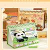 Portable Coil 2026 Desk Calendar Capybara/Panda Desktop Decoration Mini Calendar Schedule Planner Office School Supplies
