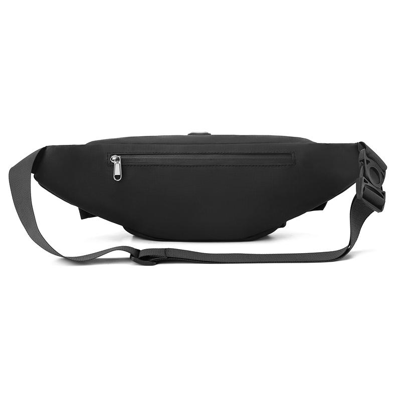 Men's Large Capacity Chest Bag Mobile Phone Bag Waist Bag Crossbody Bag
