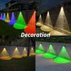 KAWELL Solar Lights, Outdoor Garden Sensor Fence Lights, Porch Lights, Light Sensor, 10 Light Modes, 8 Colors, Automatic On/Off, Waterproof, IP54, Nam