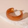 Stylish Acrylic Wide-Face Irregular Bracelet - High-End Design Niche Jewelry