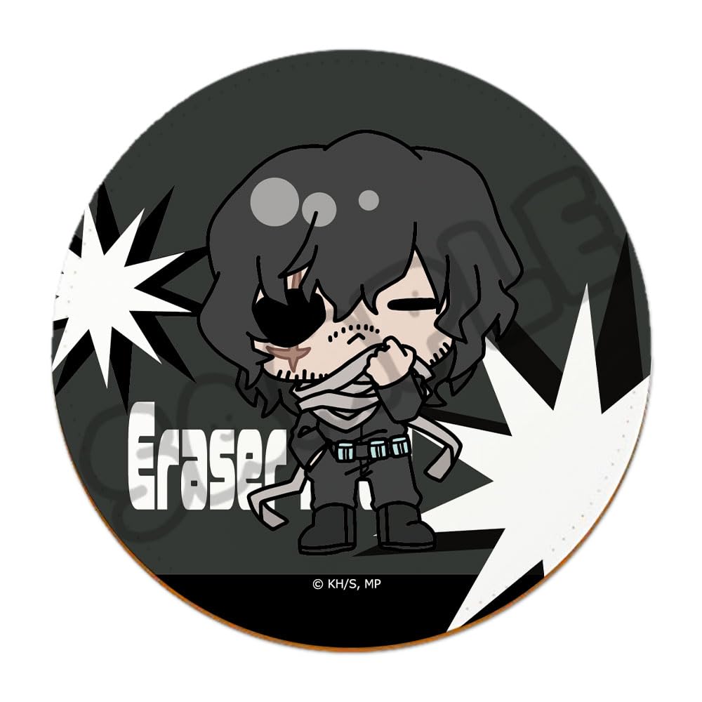 

TV anime Hero First Edition Leather Coaster M E My Academia [Aizawa Shota] Everyone s Mochocho!