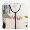 Racket Storage Rack Hanger Easy To Take Away No Punching Door Hanger Tennis Racket Table Tennis Racket Hanger