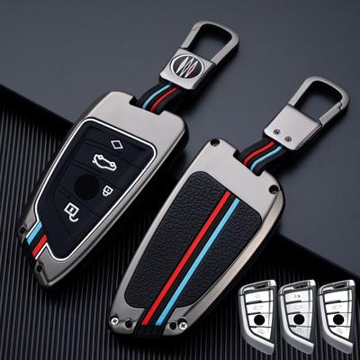 Çinko alaşımlı araba anahtarı durum kapak BMW X1 X3 X4 X5 F15 X6 F16 G30 7 serisi G11 F48 F39 520 525 F30 118i 218i 320i araba aksesuarları
