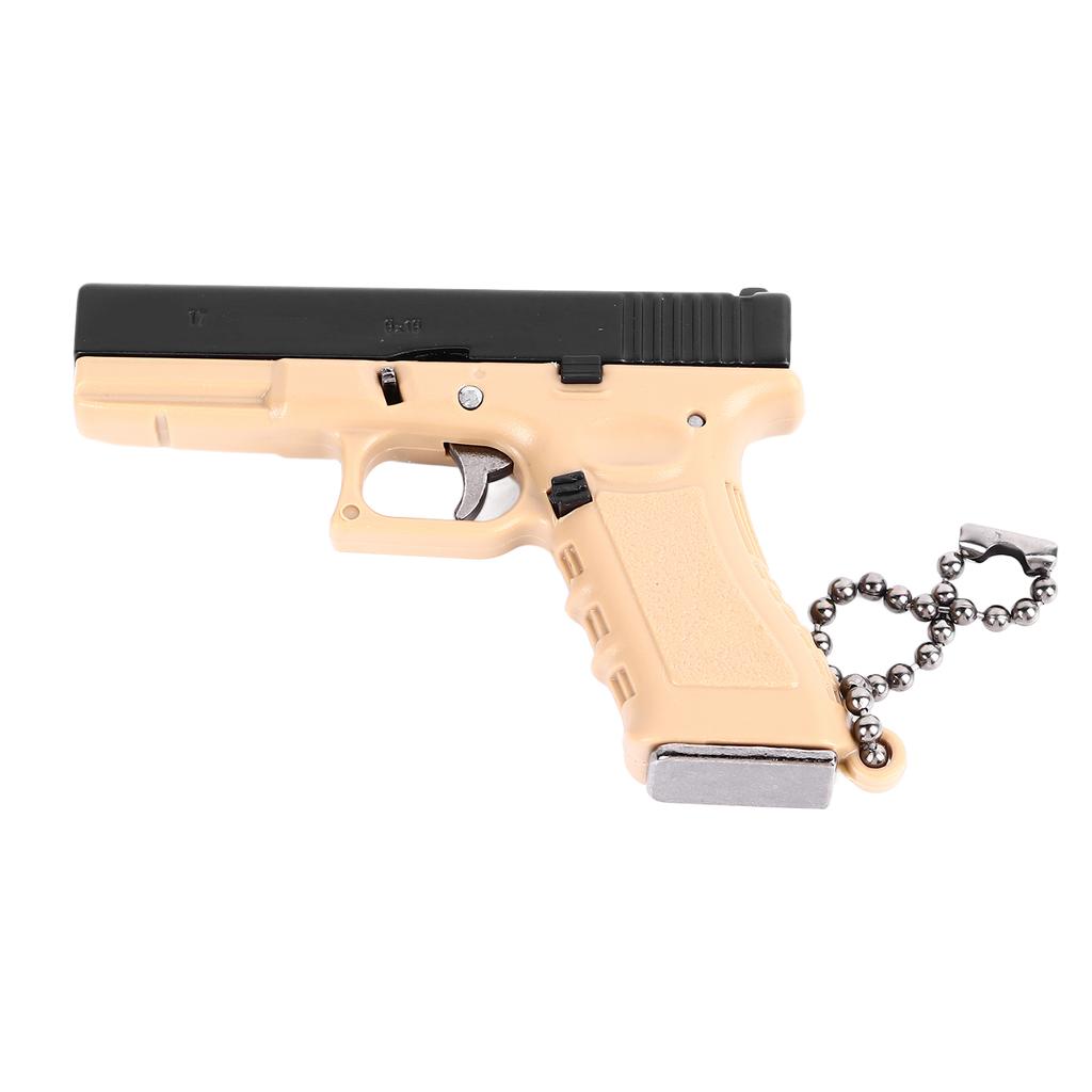 1:3 Scale G17 Keychain High Simulation Decoration Alloy G17 Model Key   for Daily Use