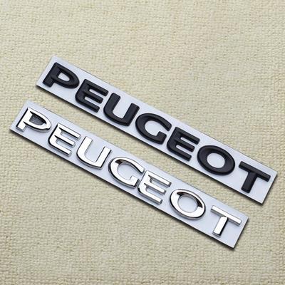 1 Pezzo Emblema 3D Lettere Adesivo Accessori per Bagagliaio Posteriore Auto Per Peugeot 408 308 5008 208 2008 3008 Landtrek Rifter 508 301