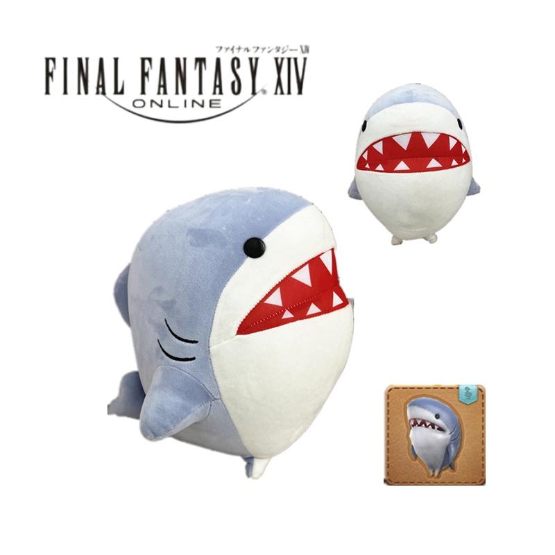 Final Fantasy Xiv Shark Stuffed Animal Plush Toy Pillow Soft And Super Cute 38cm
