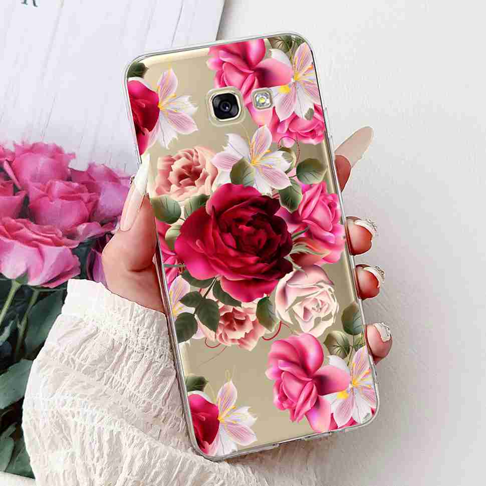 Cute Dsign For Samsung Galaxy A5 2017 Case Cartoon Lucky Koi Soft Silicone TPU Cover For Samsung A5 A5 SM-A520F 5.2" Back Shell