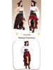 Medieval Ocean Captain Pirate Queen Corset with Ruffled Skirt Halloween Costume