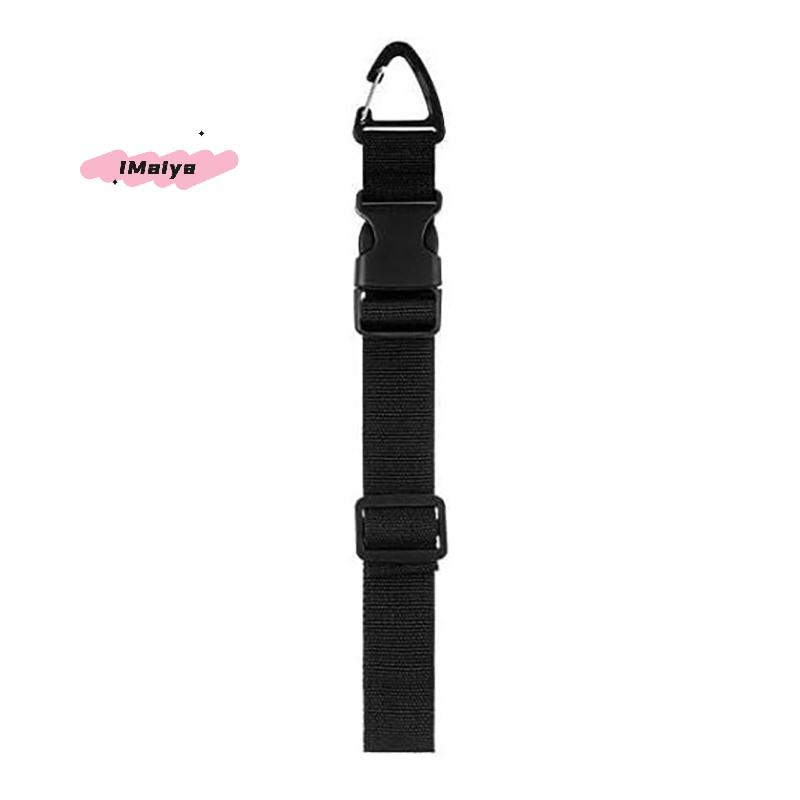 45cm Black Adjustable Extension Cord Organizer Heavy-Duty 3-Axis Buckle Storage Strap for Workshop And Garage Organization